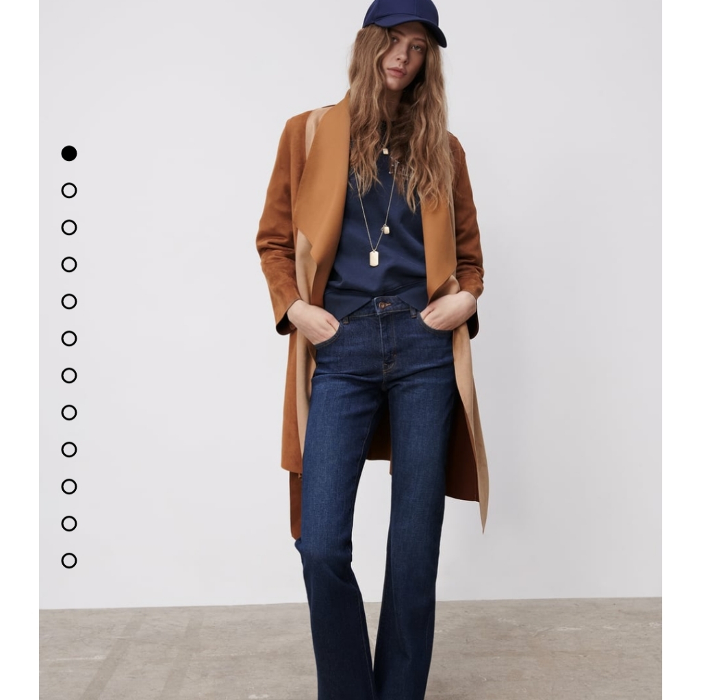 Zara Patchwork Jacket. Size M